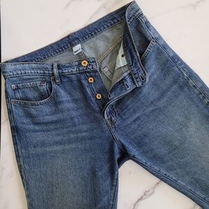 NSF jeans Baggy Boyfriend Button Fly Straight Leg 27